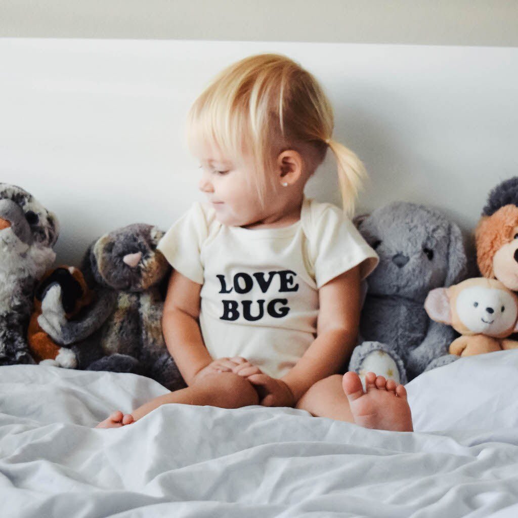 Love Bug Organic Cotton Bodysuit