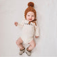 Loved - Long Sleeve Organic Baby Bodysuit