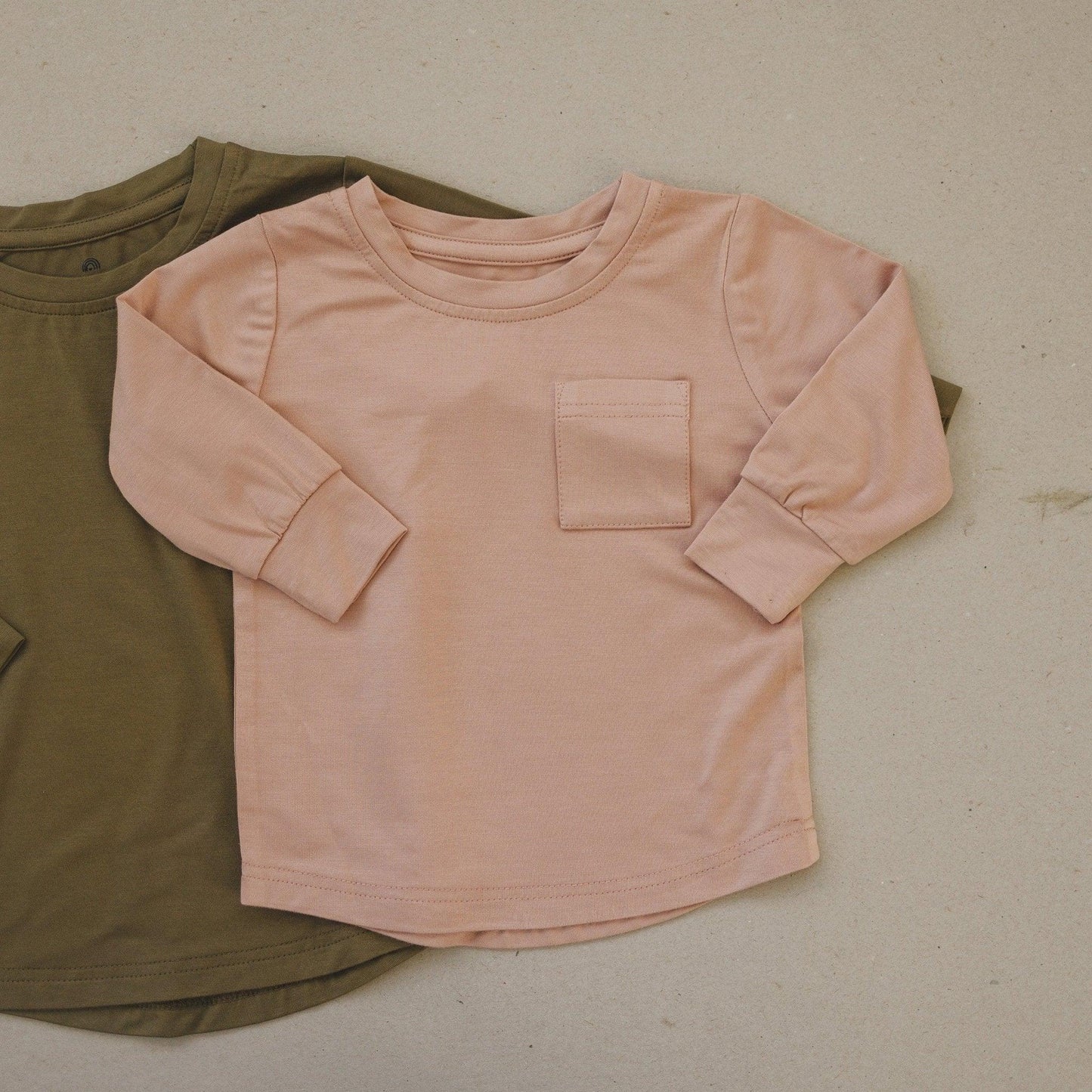 LS Bamboo Pocket Tee - more colors - Little Joy Co.