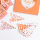 Flower Child Petit Milestone Pennant