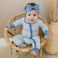 Making Waves Bamboo Zippy Romper - Little Joy Co.