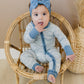 Making Waves Bamboo Zippy Romper - Little Joy Co.