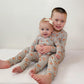 Mama Tattoo Hearts 2pc Bamboo Pajama Set - Little Joy Co.