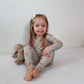 Mama Tattoo Hearts 2pc Bamboo Pajama Set - Little Joy Co.