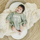 Mama's Boy Sweatshirt Romper - more colors - Little Joy Co.