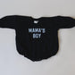 Mama's Boy Sweatshirt Romper - more colors - Little Joy Co.