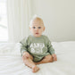 Mama's Boy Sweatshirt Romper - more colors - Little Joy Co.