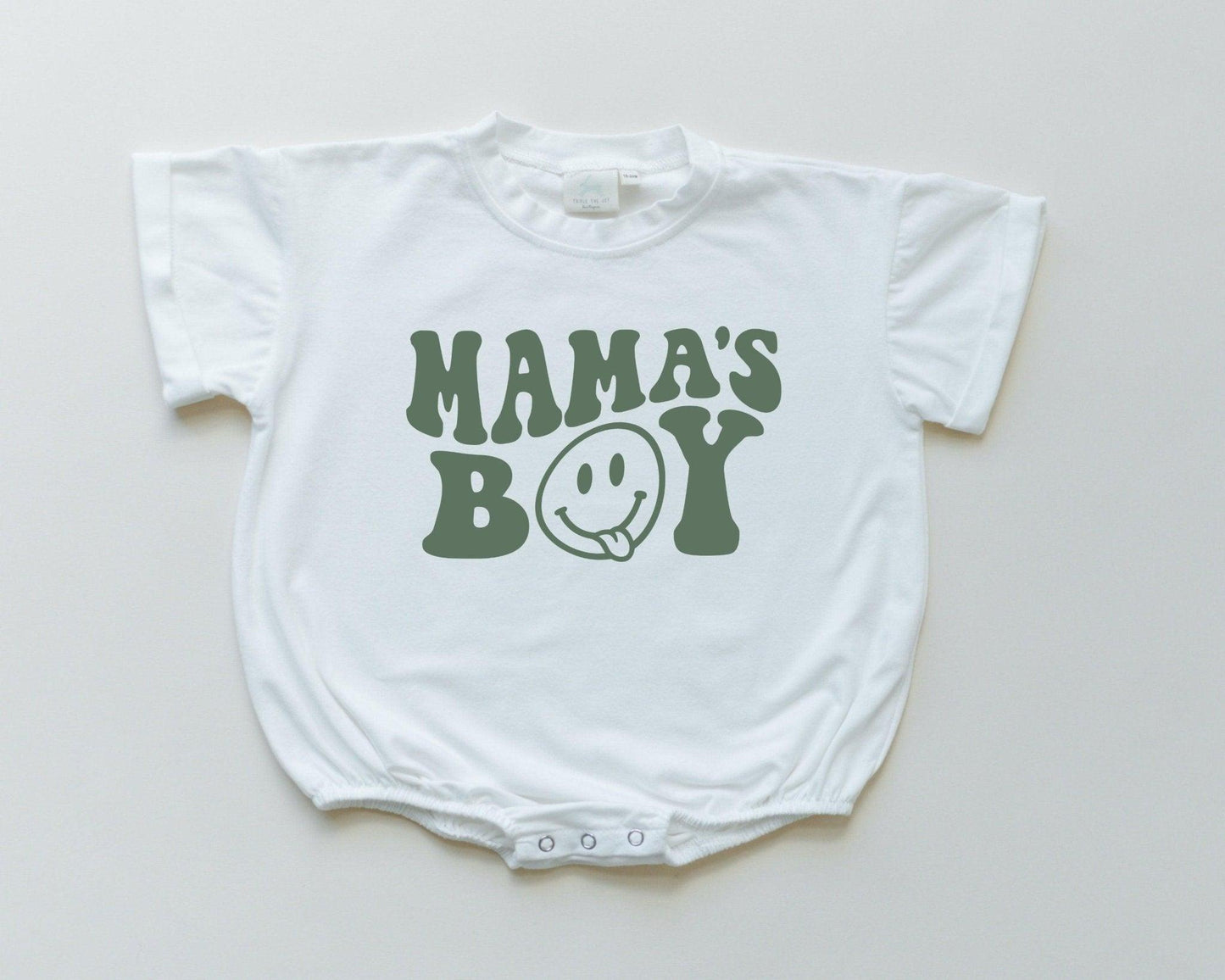 Mama's Boy T - Shirt Romper - more colors - Little Joy Co.