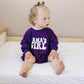 Mama's Girl Bamboo Sweatshirt Romper - Little Joy Co.