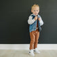 Mebie Baby Hooded Jean Jacket - Little Joy Co.