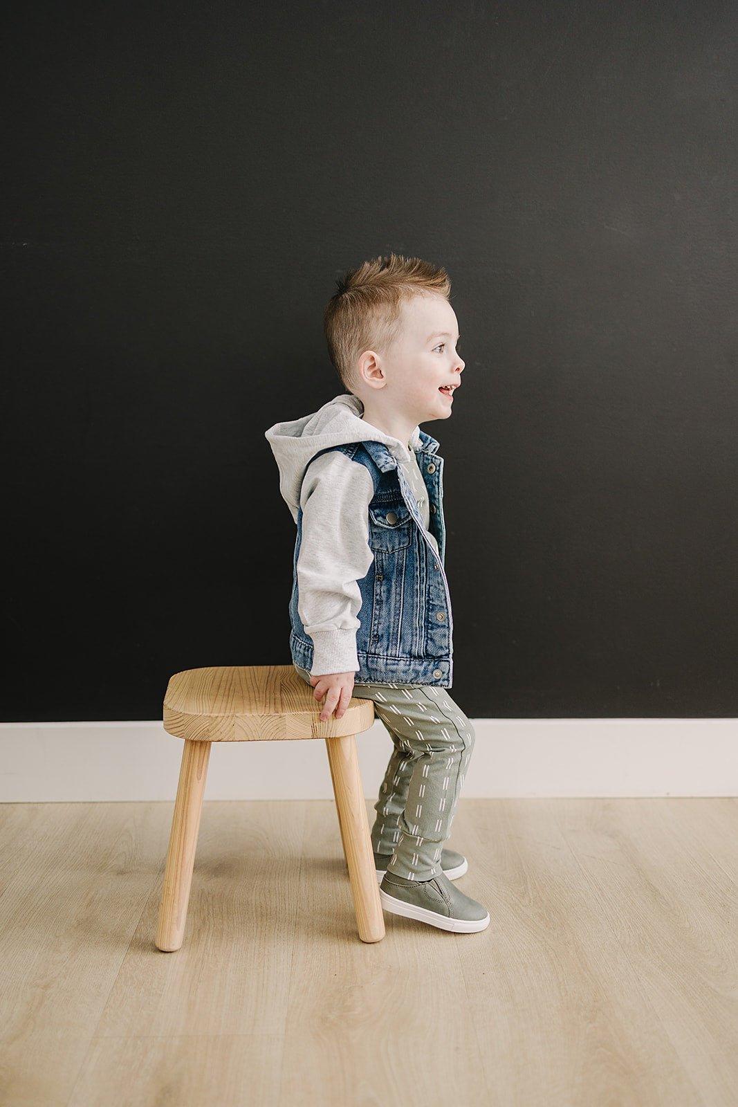 Mebie Baby Hooded Jean Jacket - Little Joy Co.