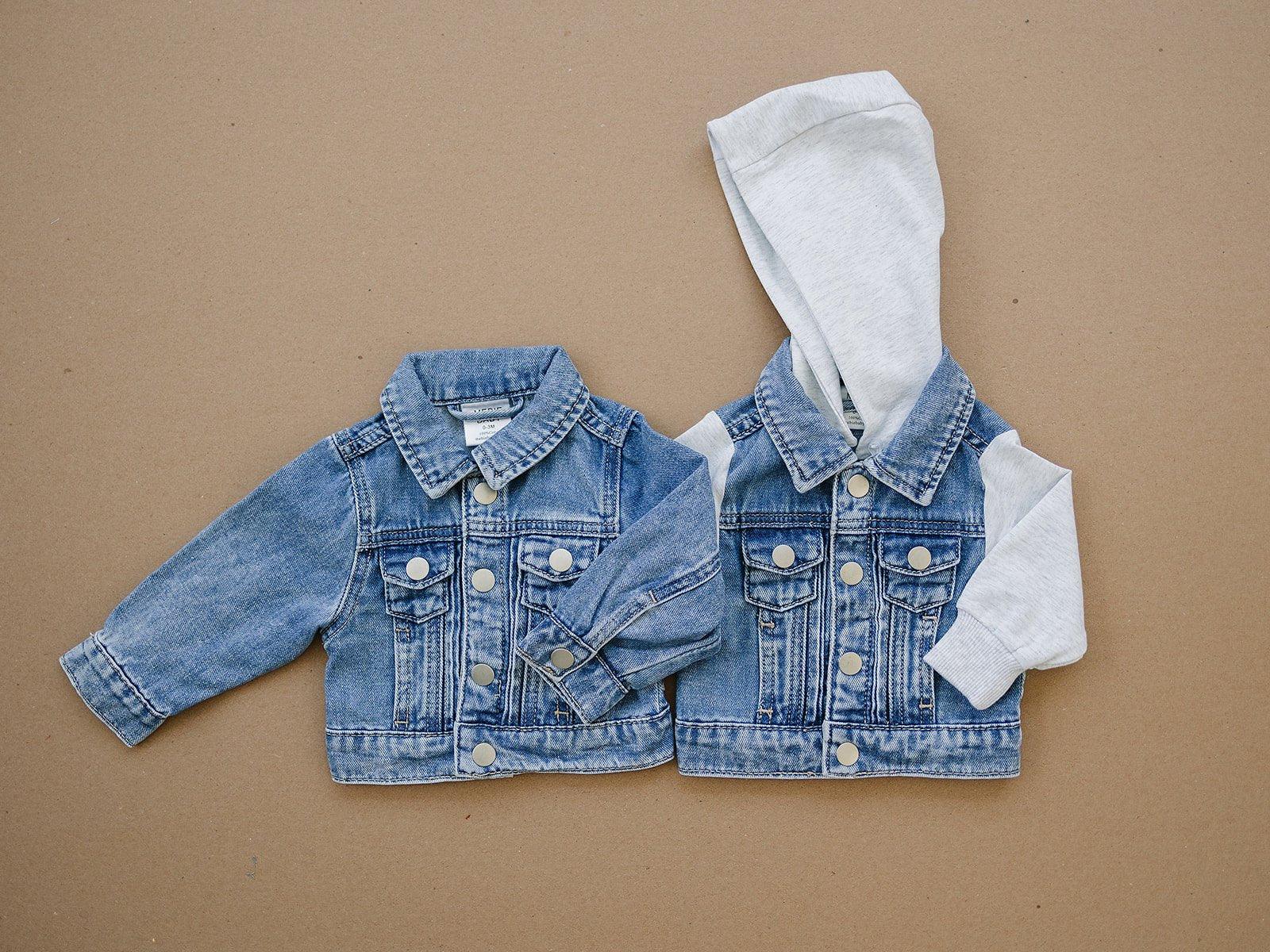 Mebie Baby Hooded Jean Jacket - Little Joy Co.