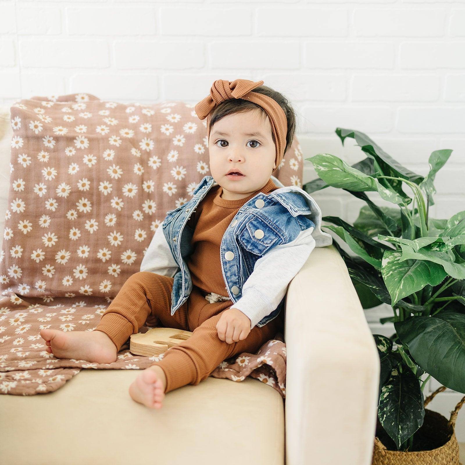 Mebie Baby Hooded Jean Jacket - Little Joy Co.