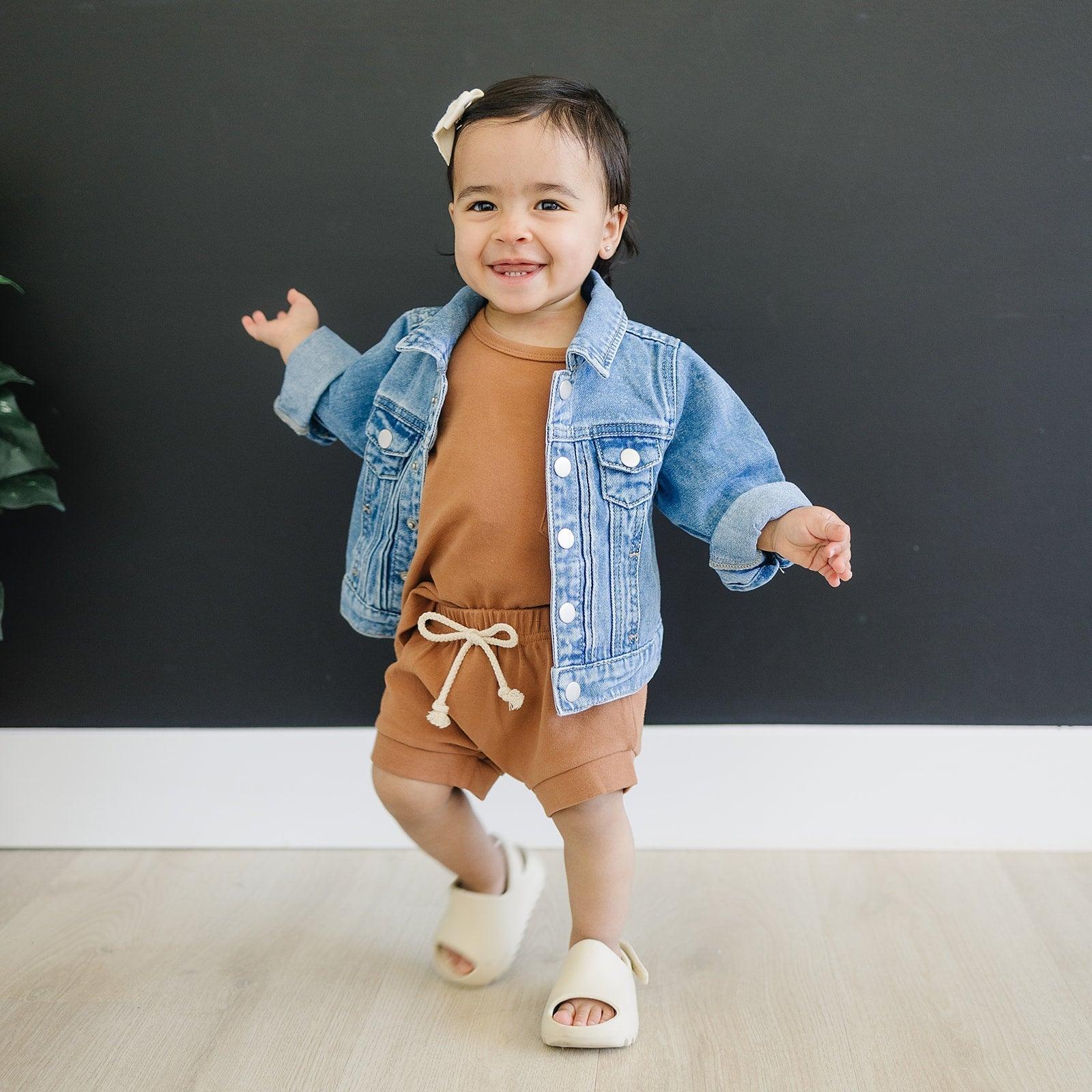 Mebie Baby Jean Jacket - Little Joy Co.