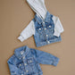 Mebie Baby Jean Jacket - Little Joy Co.