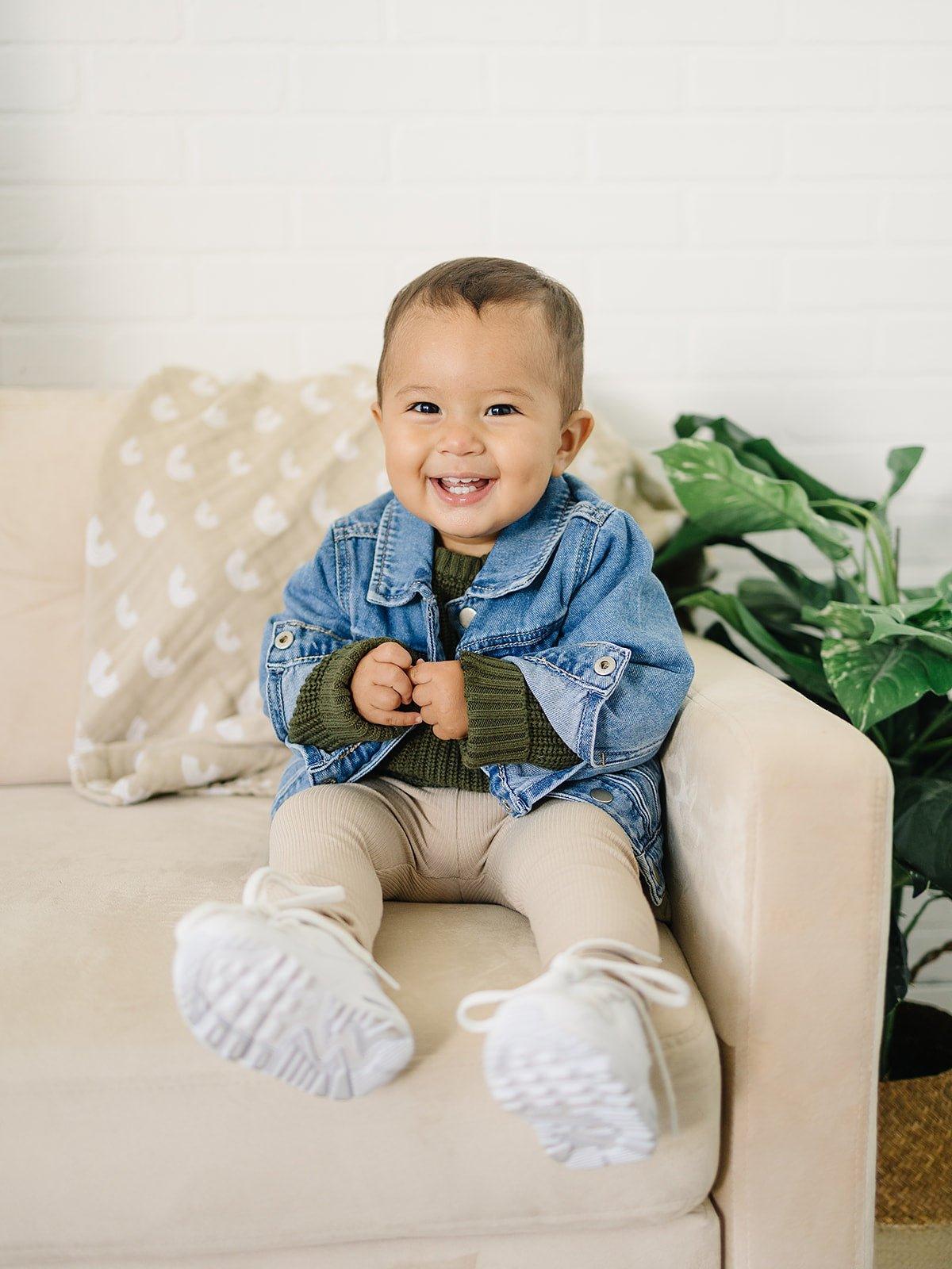 Mebie Baby Jean Jacket - Little Joy Co.