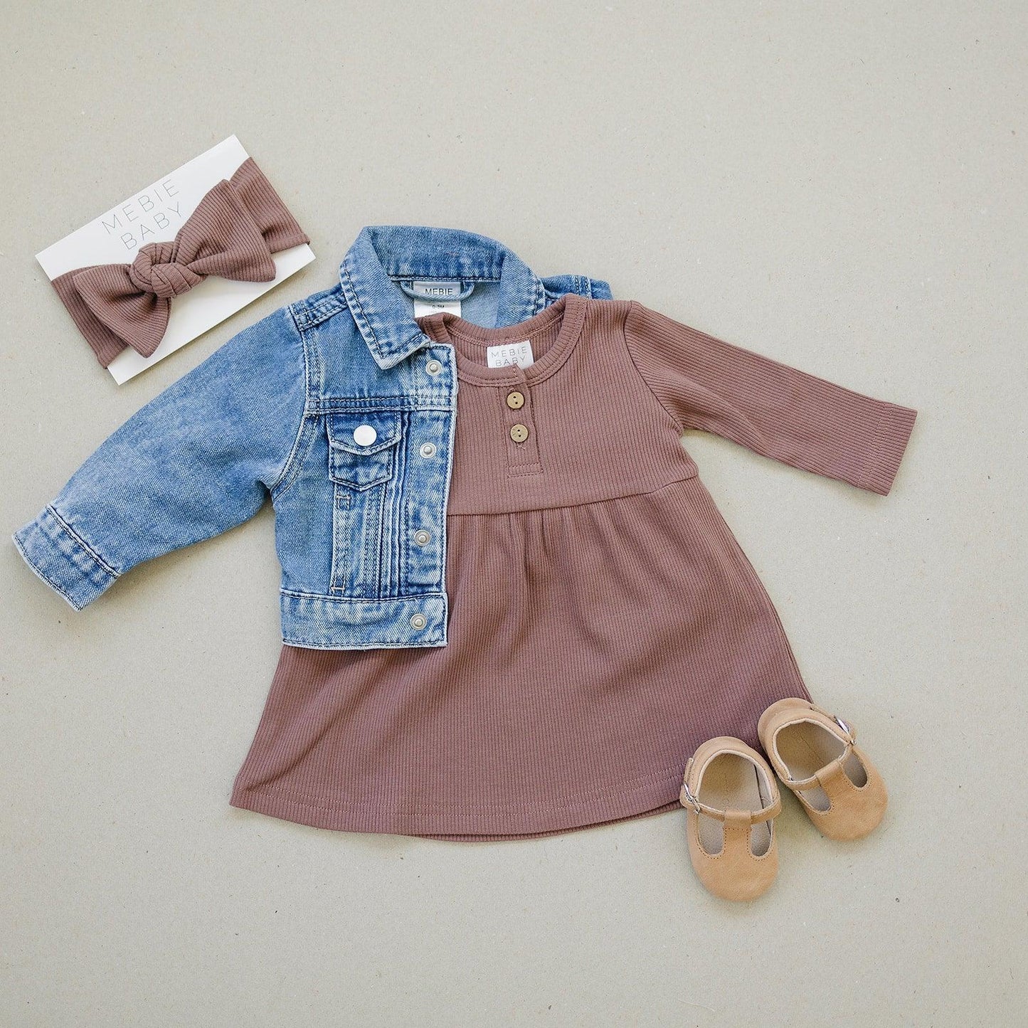 Mebie Baby Jean Jacket - Little Joy Co.