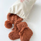 Merino Wool Bonnet & Bootie Set | Cinnamon