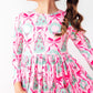 Jingle Bows L/S Pocket Twirl Dress