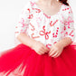 Candy Cane Lane 3/4 Tutu Leotard