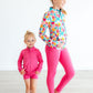 Fuchsia Flash Active Legging