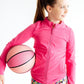 Fuchsia Flash Full-Zip Ruffle Active Jacket