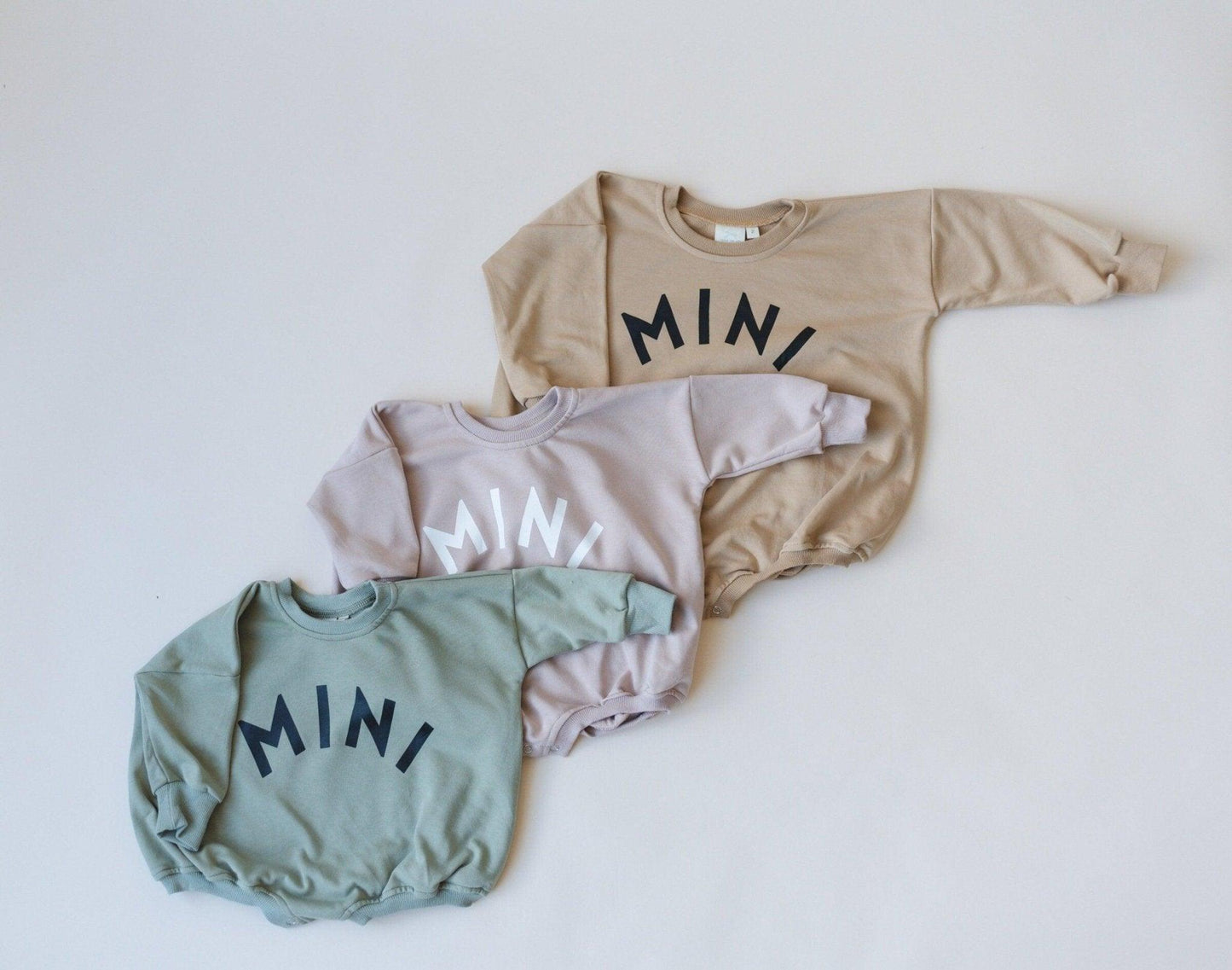 MINI Sweatshirt Romper - Little Joy Co.