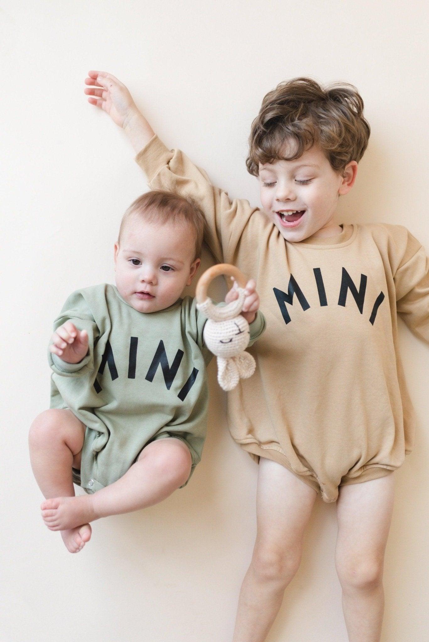 MINI Sweatshirt Romper - Little Joy Co.