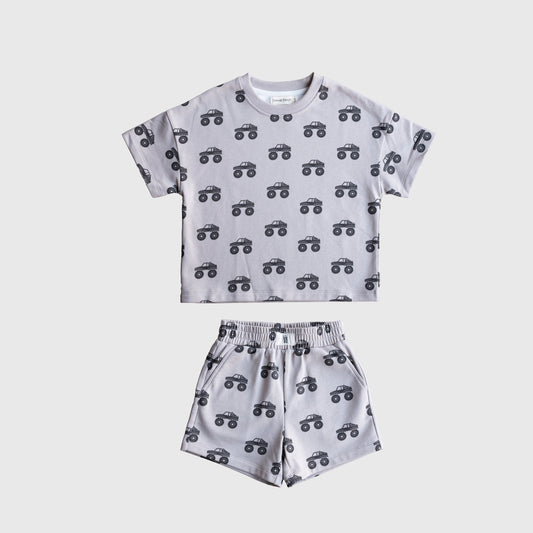 French Terry Short Set | Monster Truck