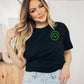 On My Husband's Last Nerve Tee - Black