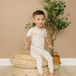 Neutral Checker 2pc Bamboo Pajama Set - Little Joy Co.