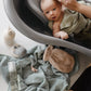 Baby-Kapuzenhandtuch aus Bio-Baumwolle