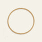 2MM Gold Ball Bracelet