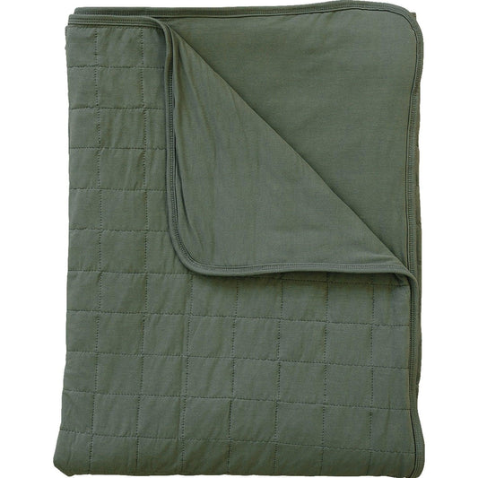 Olive Bamboo Quilt - Little Joy Co.