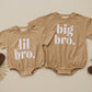 Organic Cotton Big Bro T - Shirt Romper - Little Joy Co.