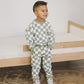 Organic Cotton Checkered Jogger Set - more colors - Little Joy Co.