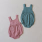 Custom Embroidered Easter Organic Cotton Bubble Romper - more colors