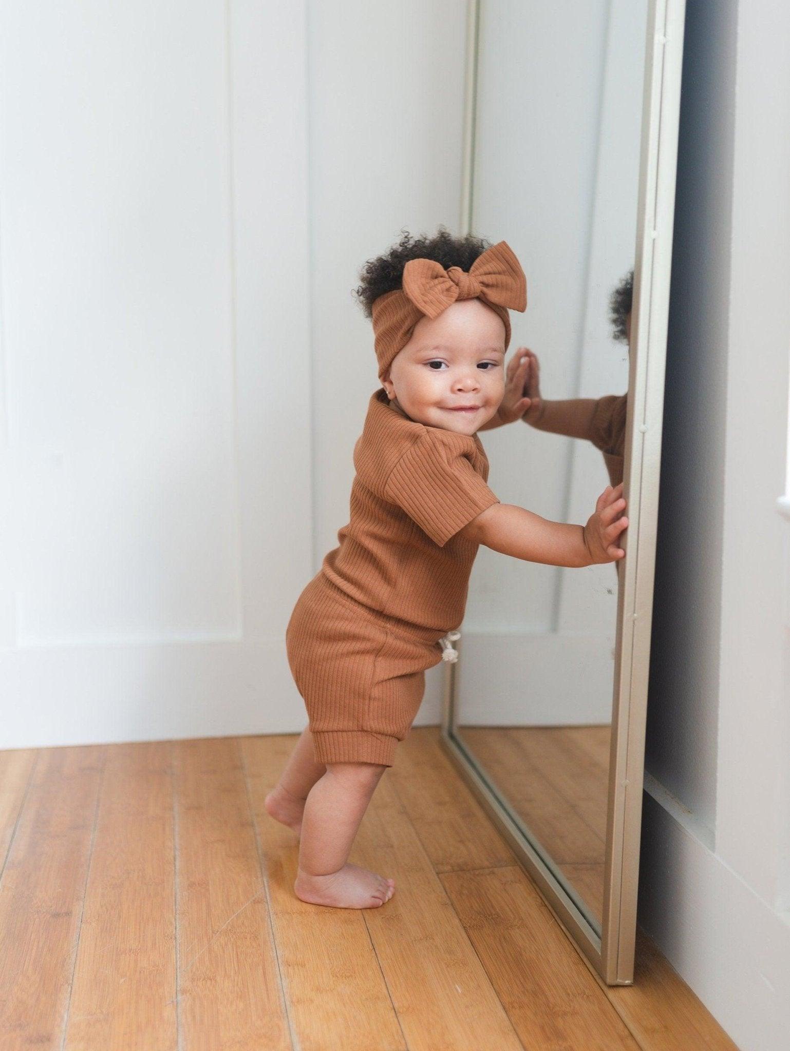 Organic Cotton Ribbed 2pc Outfit - more colors - Little Joy Co.
