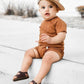 Organic Cotton Ribbed 2pc Outfit - more colors - Little Joy Co.