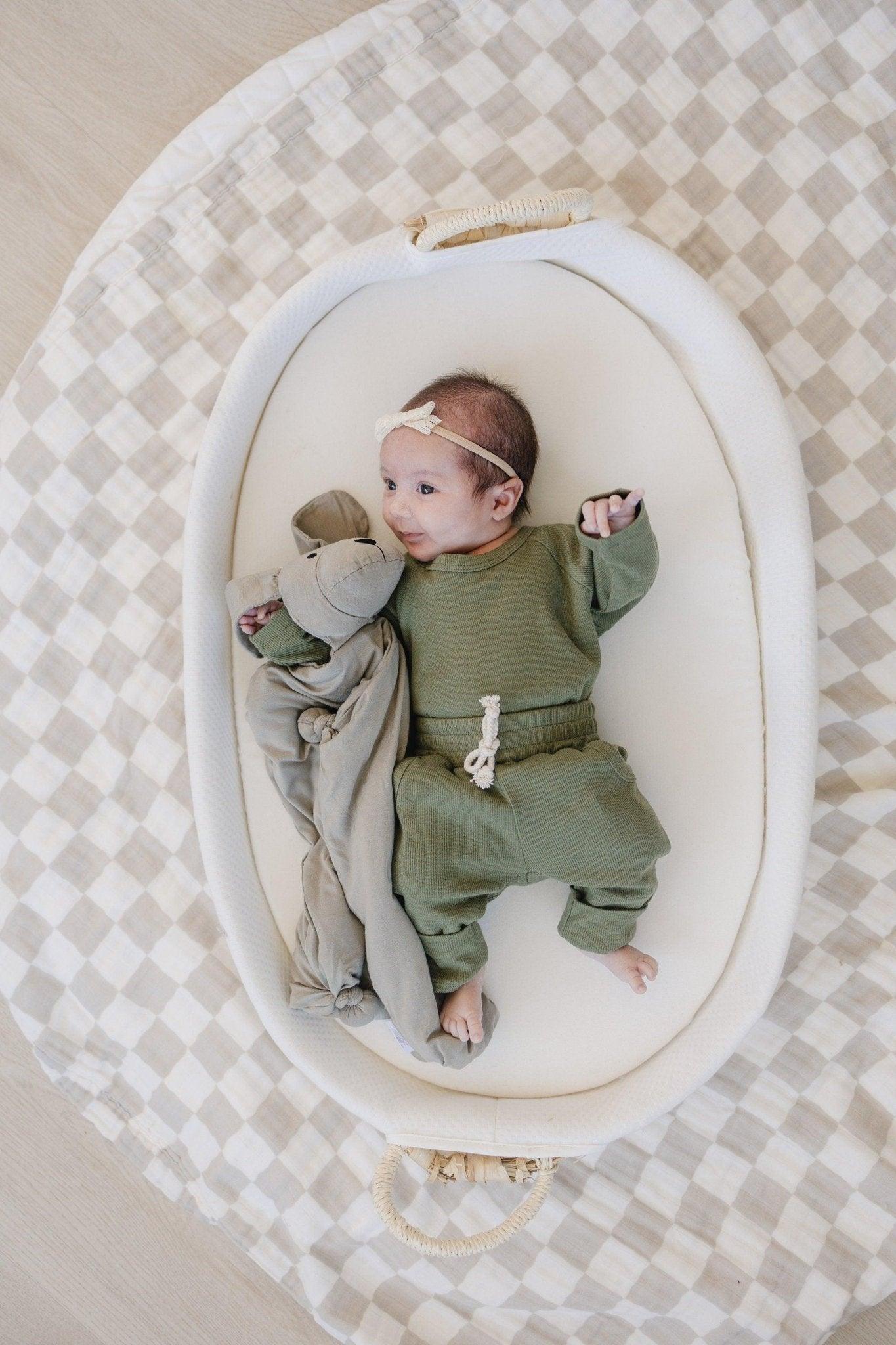 Organic Cotton Ribbed 2pc Set - more colors - Little Joy Co.