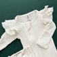 Organic Zip Footie Set | Milk