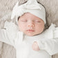 Organic Zip Footie Set | Milk