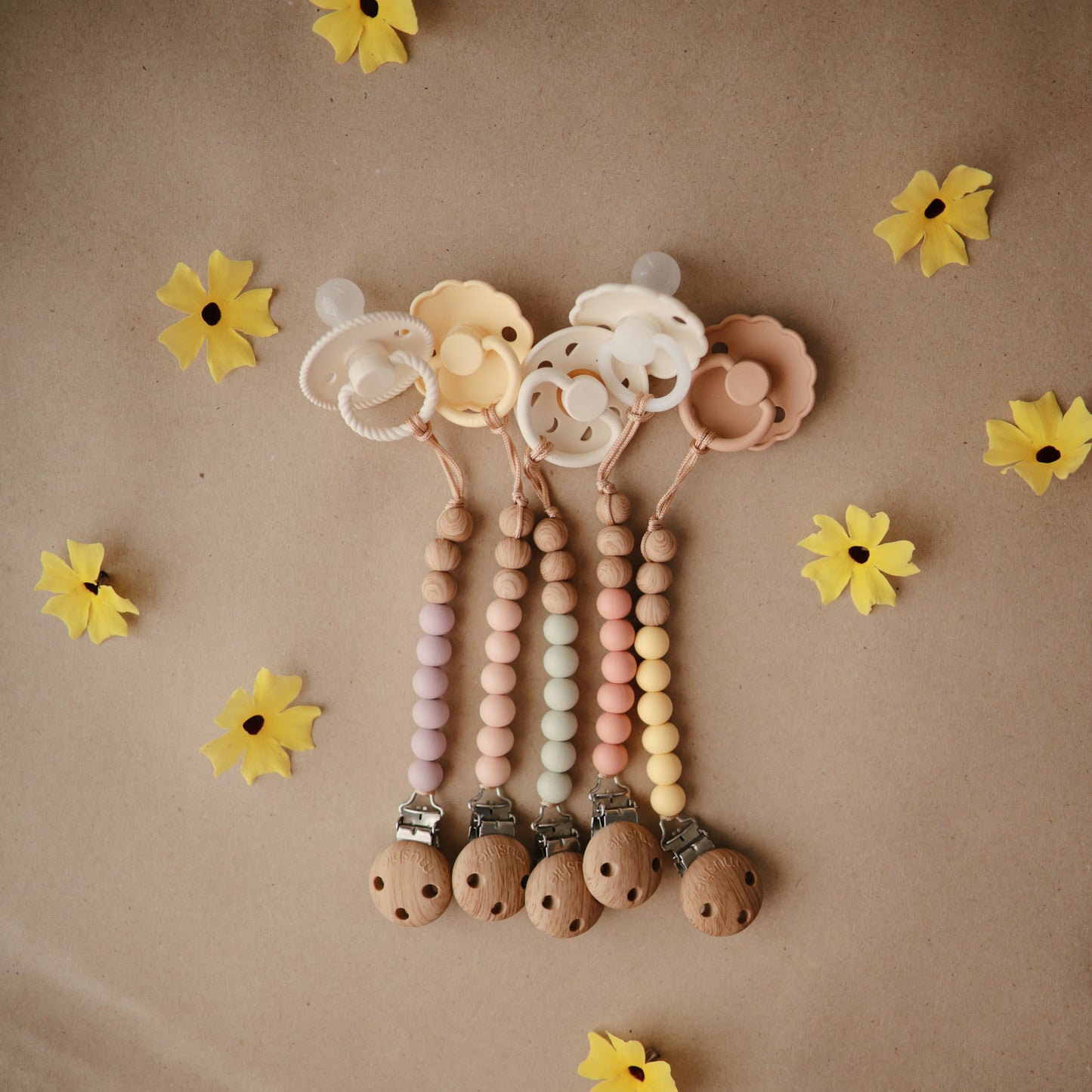 Silicone Pacifier Clip | Eva