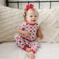 Patriotic Checker 4th of July 2pc Bamboo Pajamas - Little Joy Co.