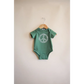 Peace Floral Organic Cotton Baby Bodysuit