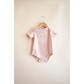 Peace Floral Organic Cotton Baby Bodysuit