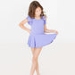 Periwinkle S/S Twirl Leotard