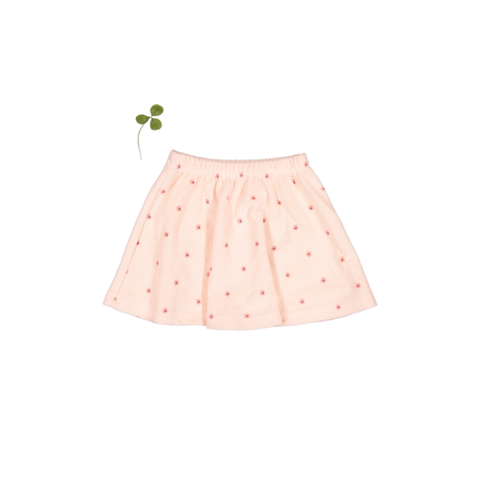 The Terry Skirt - Rose Flower