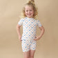Red White & Bows 2pc Bamboo Pajamas