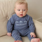 Custom Embroidered Easter Organic Cotton Jogger Set - more colors & designs